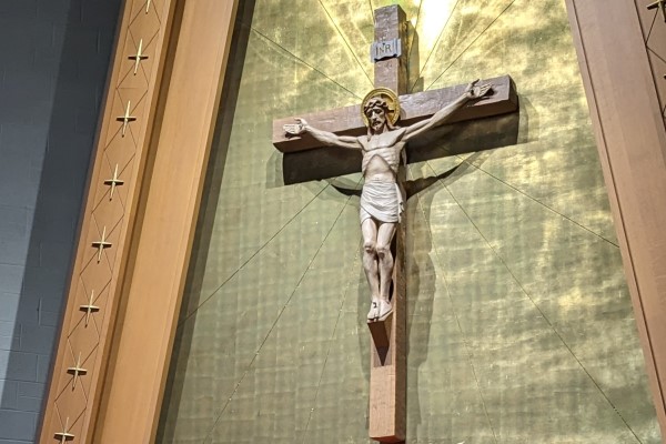 The Cross inside St Philip Church