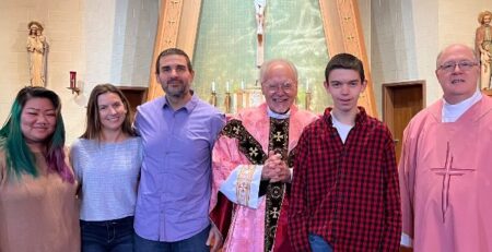 Sacrament of Confirmation Congratulations to Jordan and his family