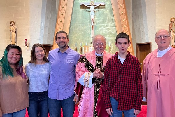 Sacrament of Confirmation Congratulations to Jordan and his family